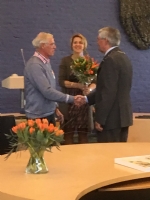 Voorzitter met een lintje!